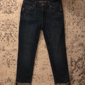 Loft cuffed jeans